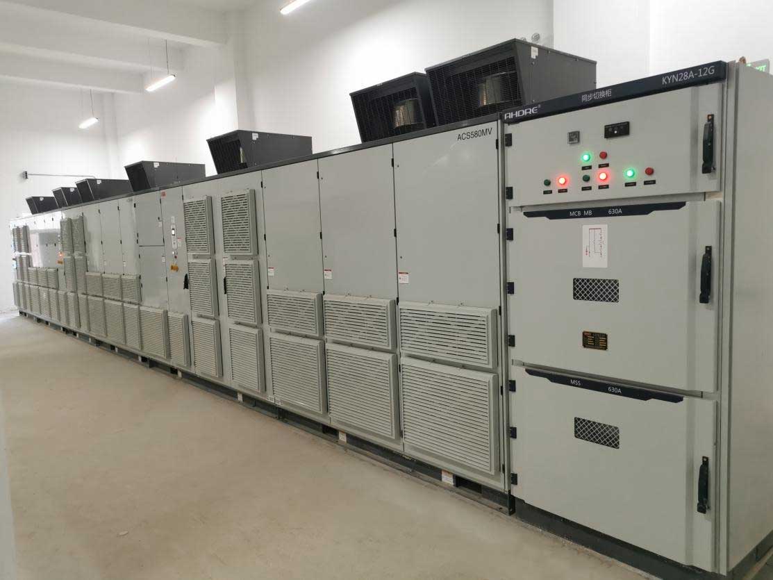 ABB-ACS580MV中壓變頻器的同步切換柜